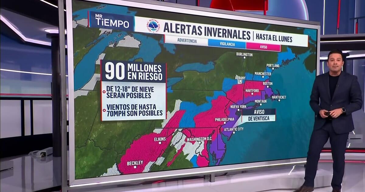 ¡Alerta Nieve! 🌨️ ¿90 millones de personas se van a congelar e...