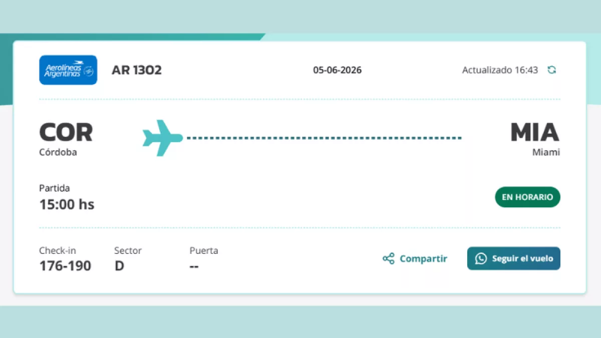 ¿Cuánto cuesta volar de Córdoba a Miami sin morir de hambre? 🚀