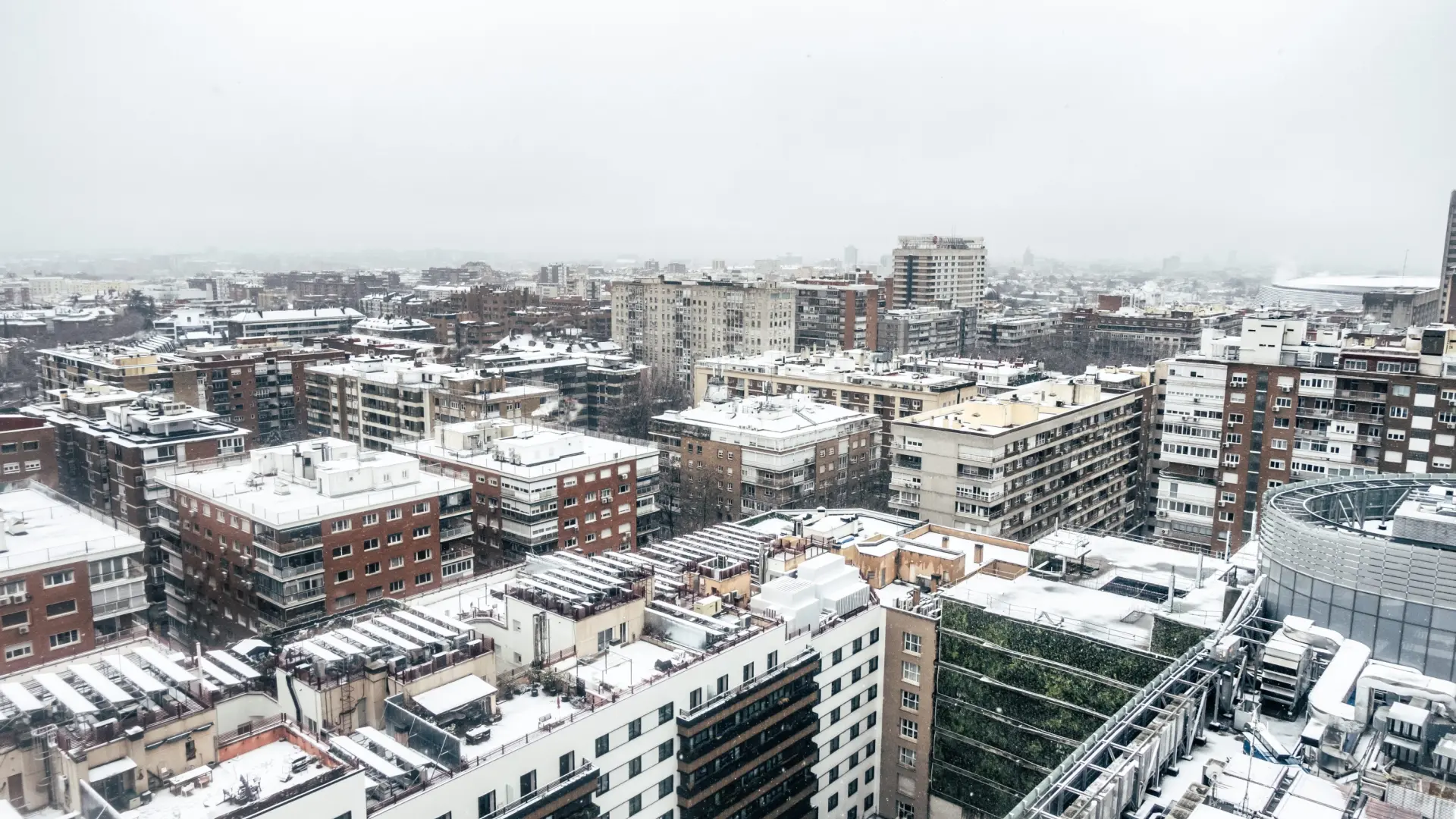 ¿Nieve en Madrid? 😂 ¿Es el fin del mundo?