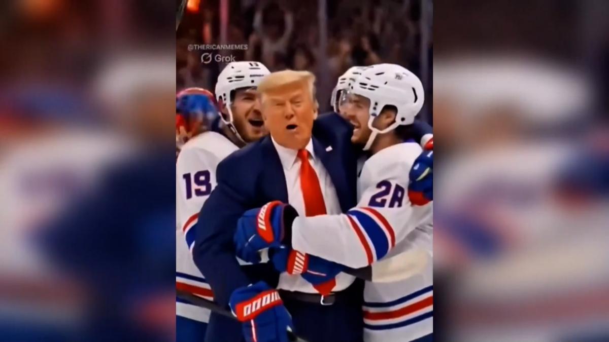 🤖 ¿Trump gana al hockey con IA? ¡Ojalá ganara en política tamb...