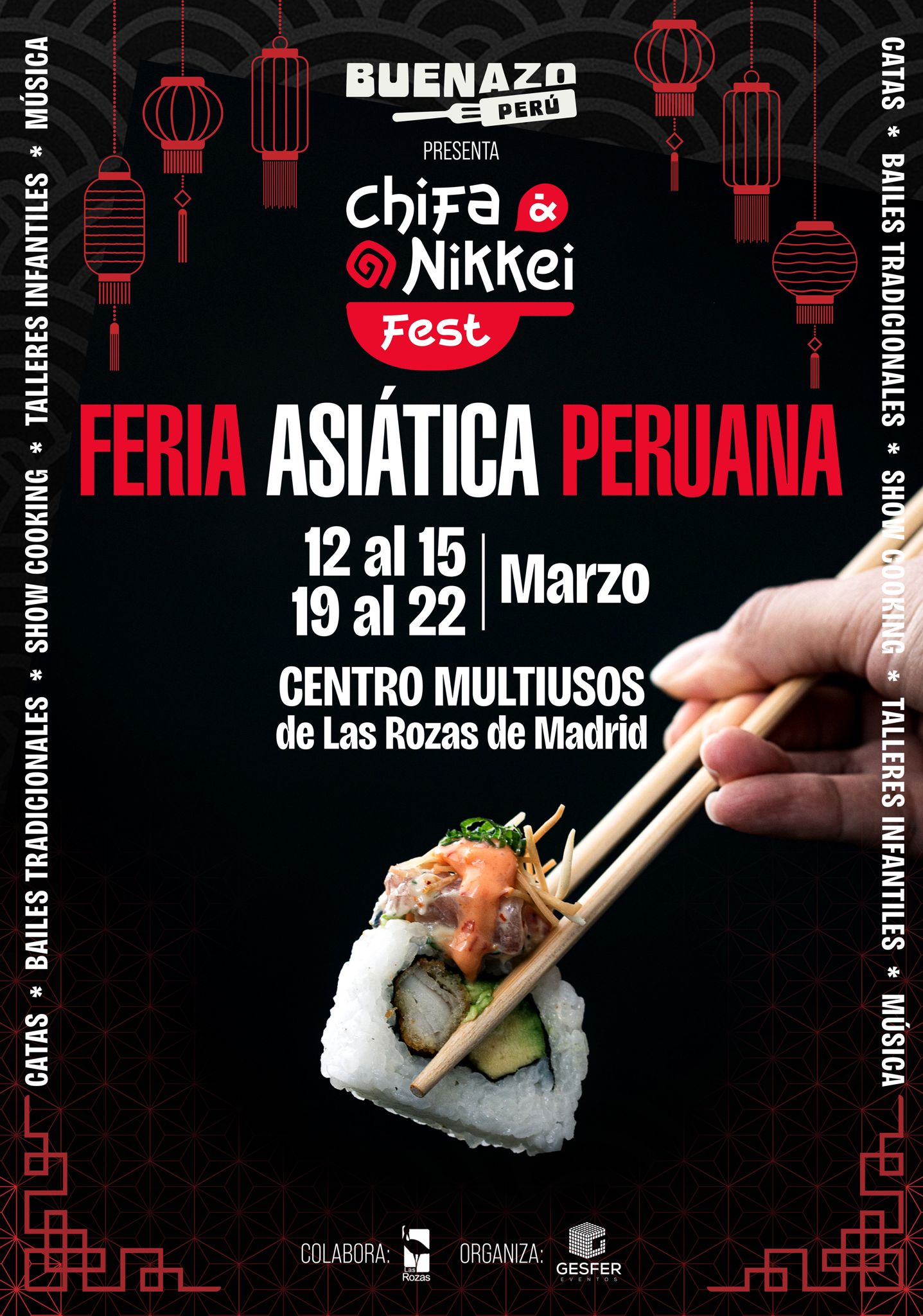 🍲 ¿Dónde va a ir el chifa Nikkei en Las Rozas de Madrid?