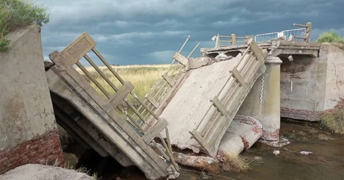 ¿Puente a Cero? Inhabilitan Puente de 99 Años Dos Días Ant...