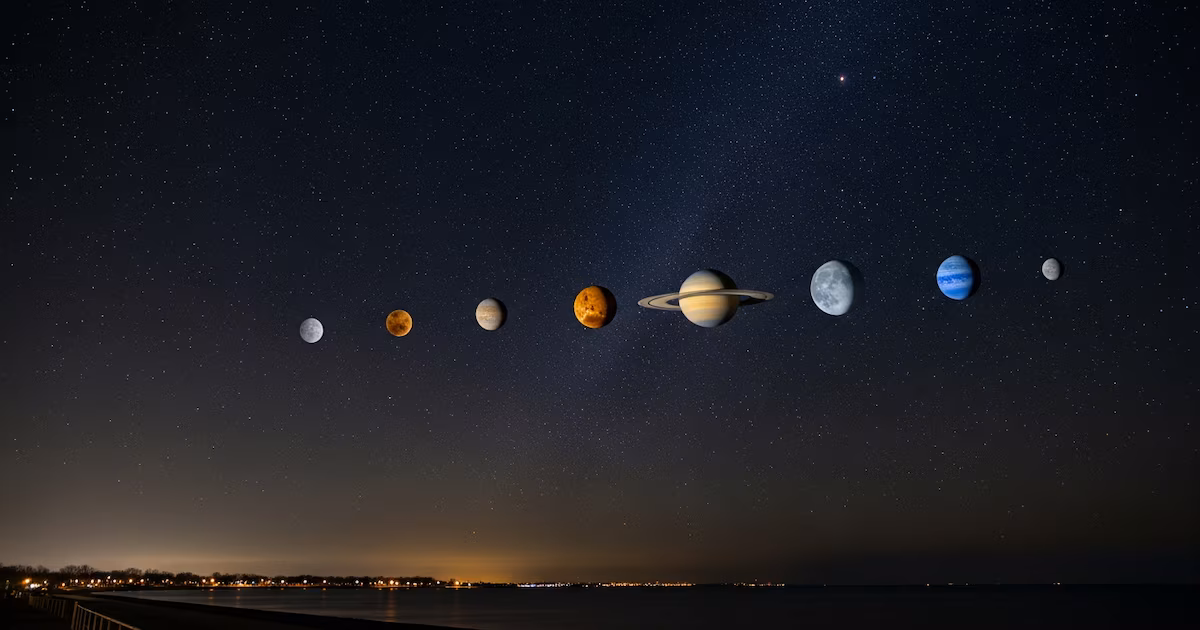 🚀 ¿Será el fin del mundo si no ves la alineación planetaria si...