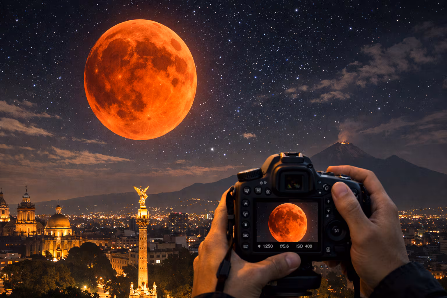 ¿Puedes capturar la Luna de sangre si no sabes qué hacer? 🌕️