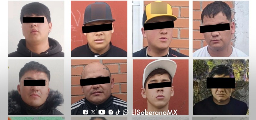 🚨 ¿Operaban en la CDMX? 24 presuntos extorsionadores detenidos...