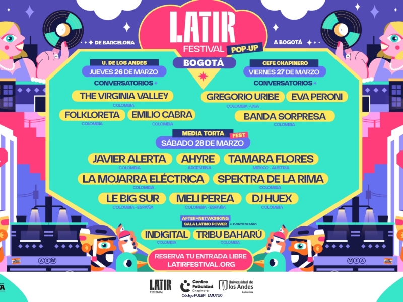 🎉 ESTO ES ORO! LATIR Festival Llega a Bogotá y Te Pregu...