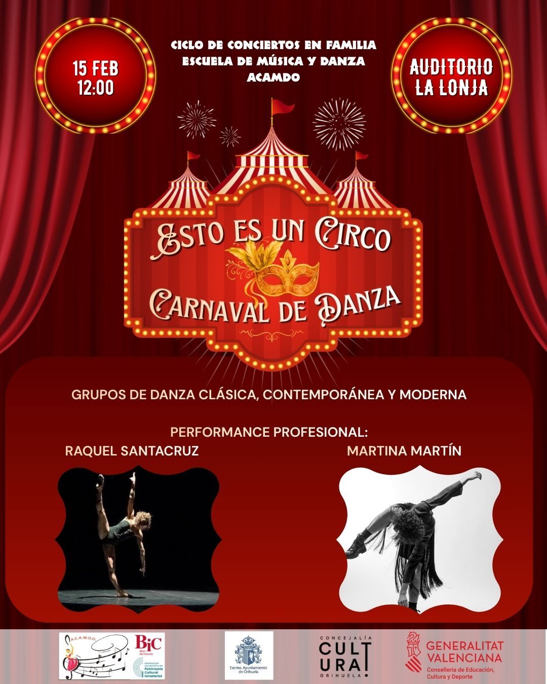 🎉 ¿Circo o Carnaval? ¿Los grupos de danza de ACAMDO sacudirán ...