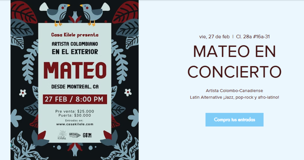 🎤 ¿Mateo llega a Bogotá y a ti se te queda la canción?