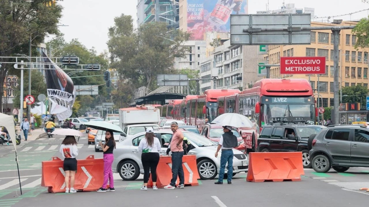 🚧 ¿Viste la congestión en CDMX hoy?