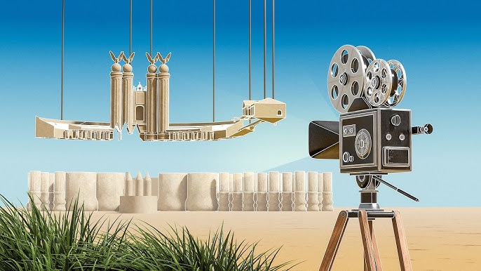 🎥 ¿Cómo lograron los títulos de la época que no tenían CGI? 🤯