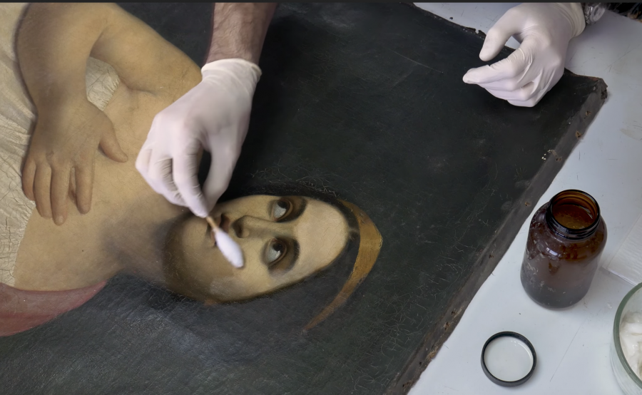 Chale, ¿un artista puede salvar una obra de arte dañada?</...