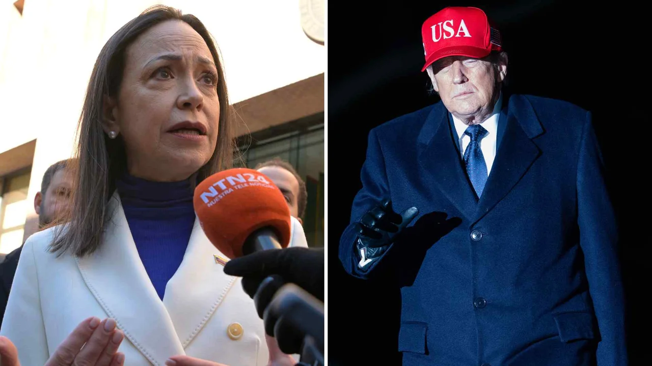 🚩 ¿Trump le dijo a Machado no vuelva a Venezuela o solo es...