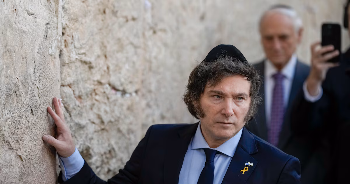 ¿Javier Milei Va a Israel o Es Solo Un Chale? 🚩