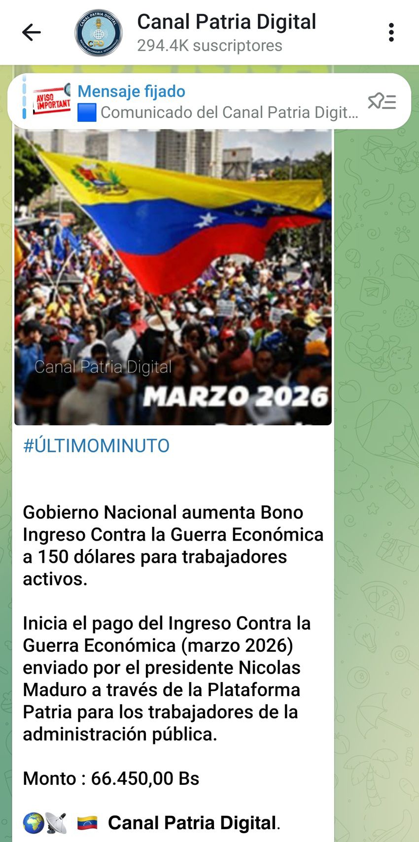 ¿Qué Ondas Con Tu Bono de Guerra Económica?