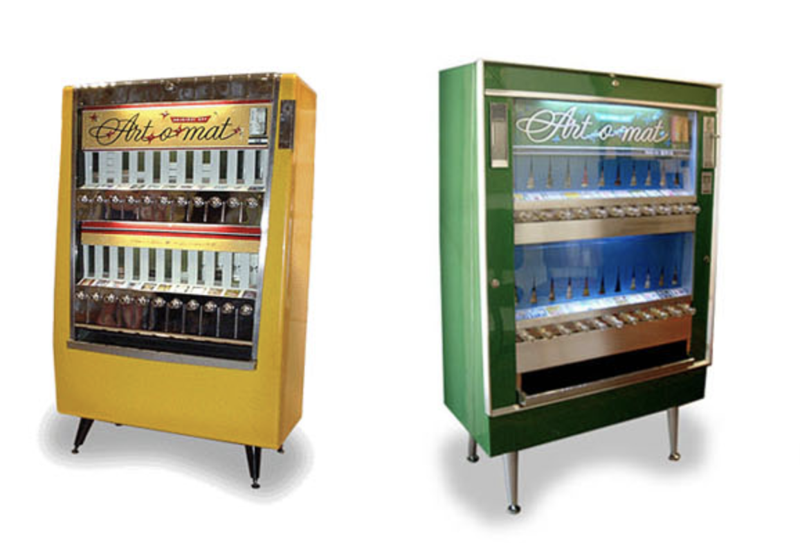 ¡Esto es oro! 🎭 ¿Puedes comprar arte o solo humo? El Art-o-Mat...