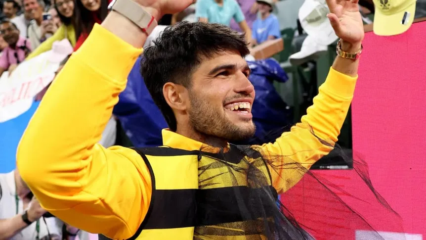 ¿Carlos Alcaraz se hizo el tonto o es la nueva cara del te...