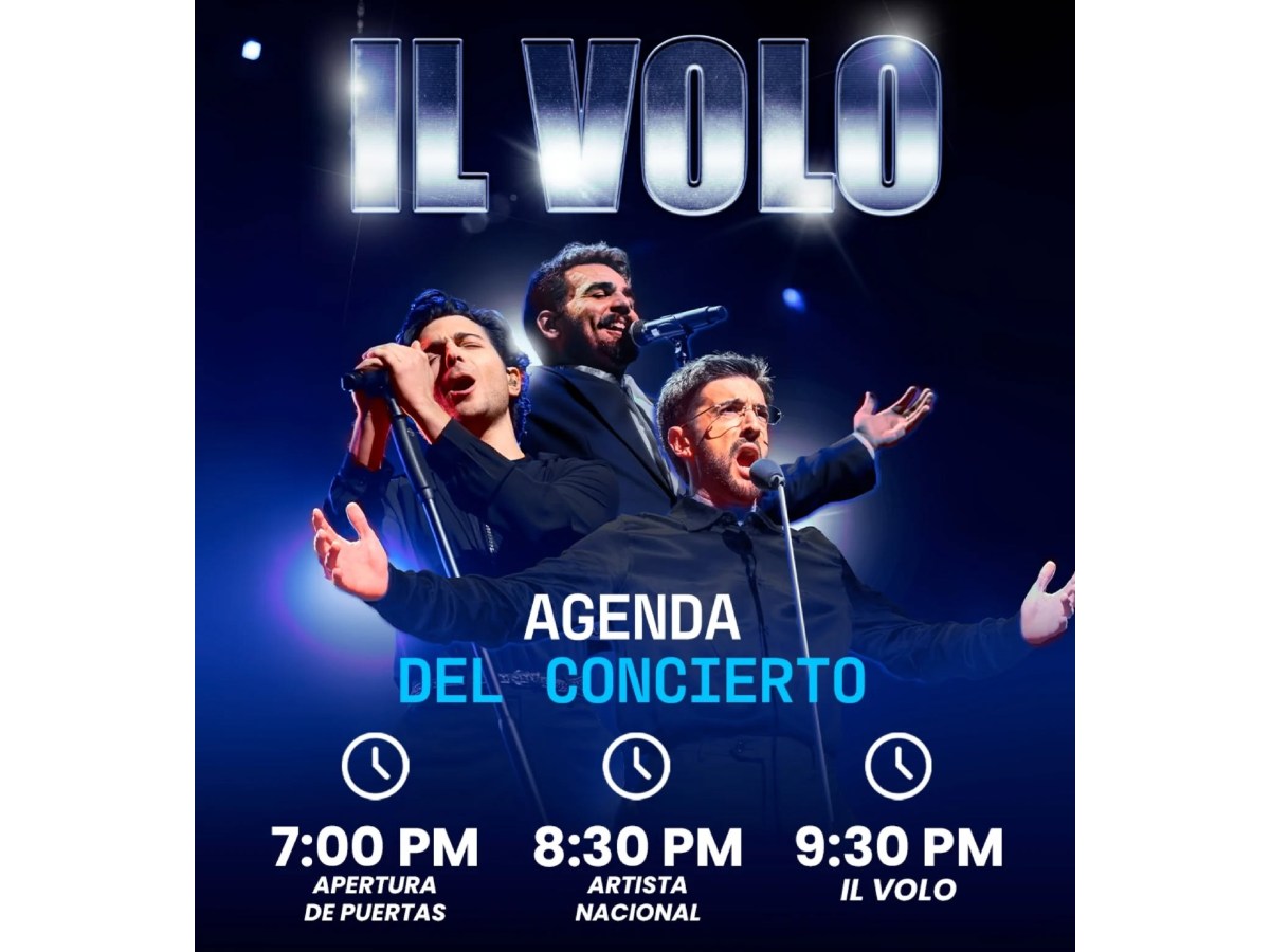 ¿Il Volo va a Cantar o Solo a Correr por el Escenario? 🎤