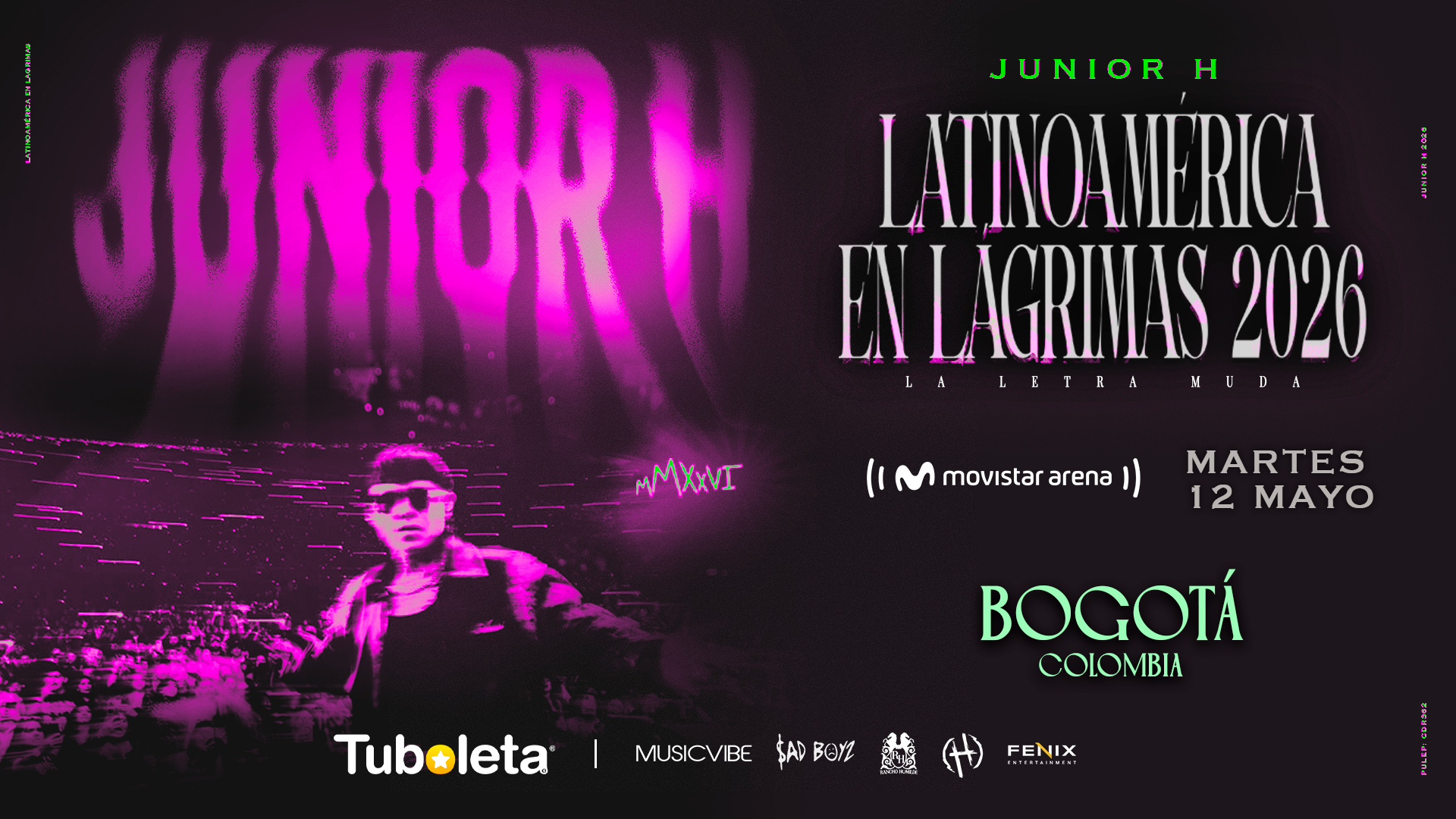 🎟️ ¡No Se Atreven a Decirlo! ¿La Gira de Junior H en Latinoamérica