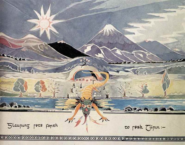 🎨 ¿110 Dibujos y Pinturas de Tolkien? Más que Fantasía, ¿No Crees? 🤔