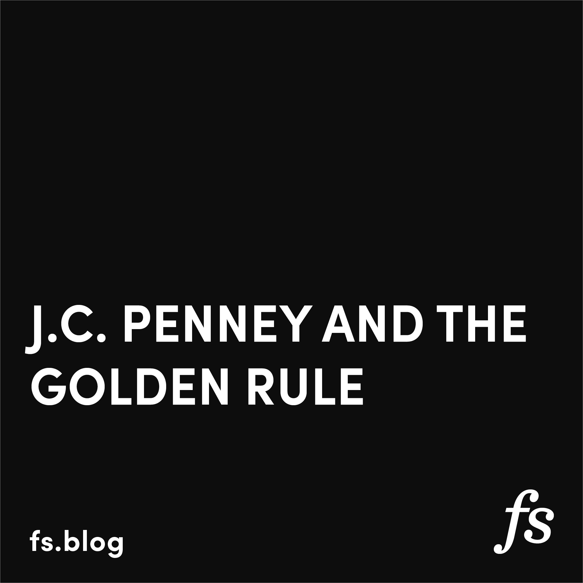 💸 ¿James Cash Penney Te Diría Qué Hacer? (La Regla Dorada en 2023)