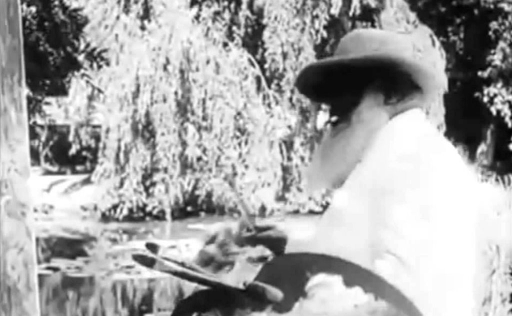 👀 ¿Monet Pintando en Jardín? Ya Venía Perdiendo el Muestrario