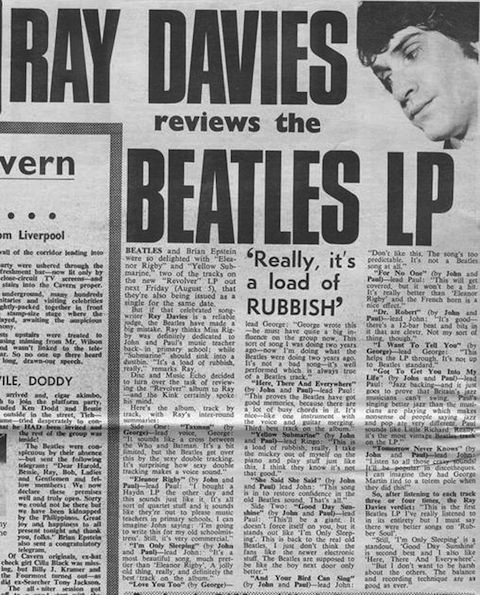 📱 ¿Ray Davies Dice Que Revolver es Un Montón de Paja