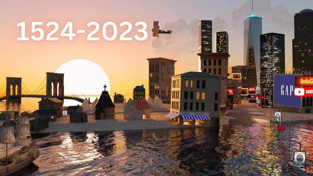 💥 3D Anima ¿Nueva York Se Volvió Cyber City en 400 años? 🌐