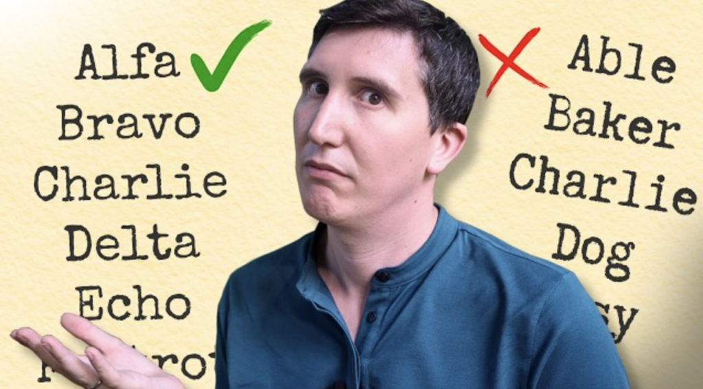 💻 ¿El Alfabeto NATO Es Mas Genio Que Tu Password